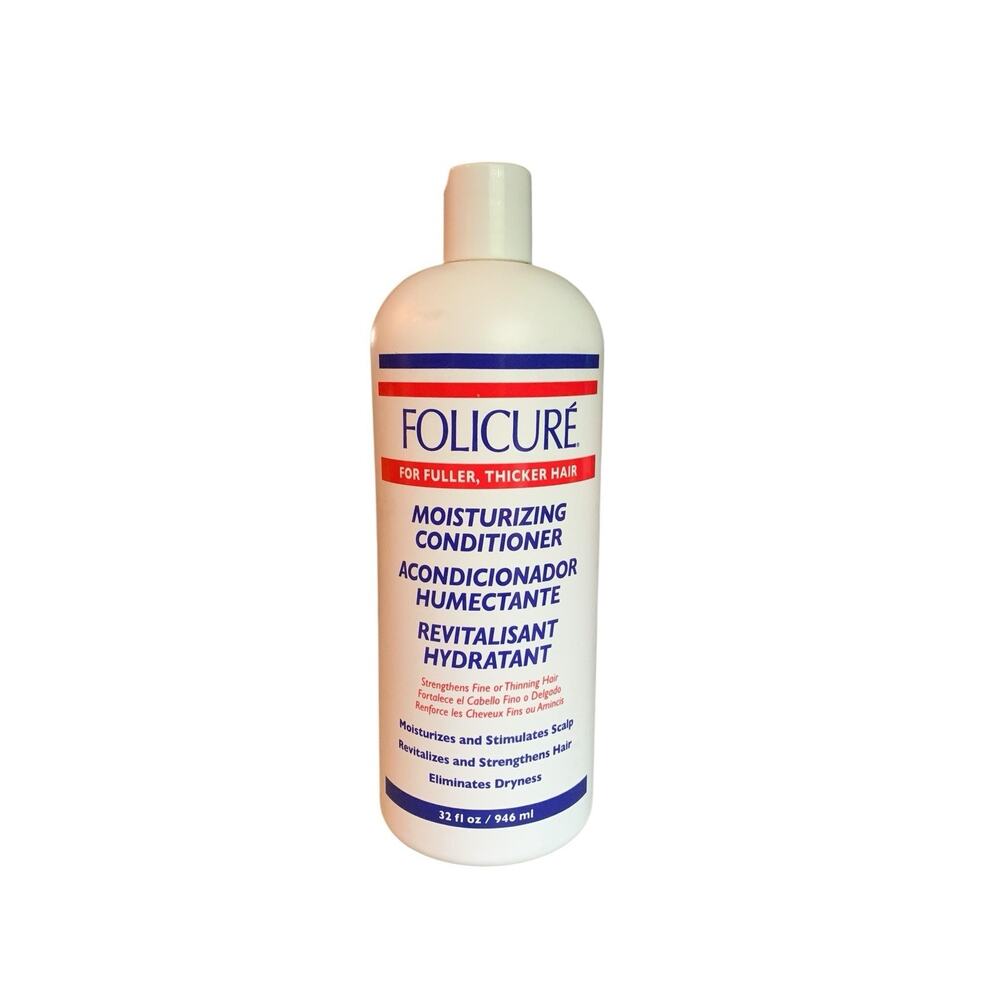 Folicure Moisturizing Conditioner For Fuller Thicker Hair 32 fl oz 946 ml